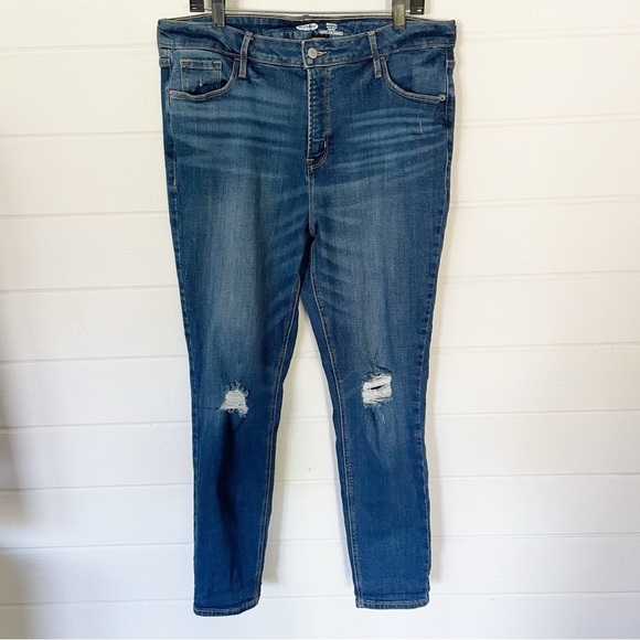 Old Navy Women’s Rockstar Super Skinny High Rise Size 16 - Picture 1 of 8